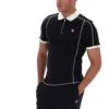 Black Leo Polo Top