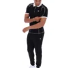 Black Leo Polo Top