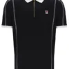 Black Leo Polo Top