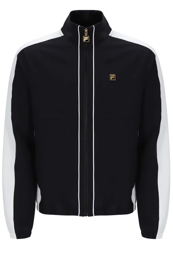 Black Lugo Tennis-Inspired Jacket