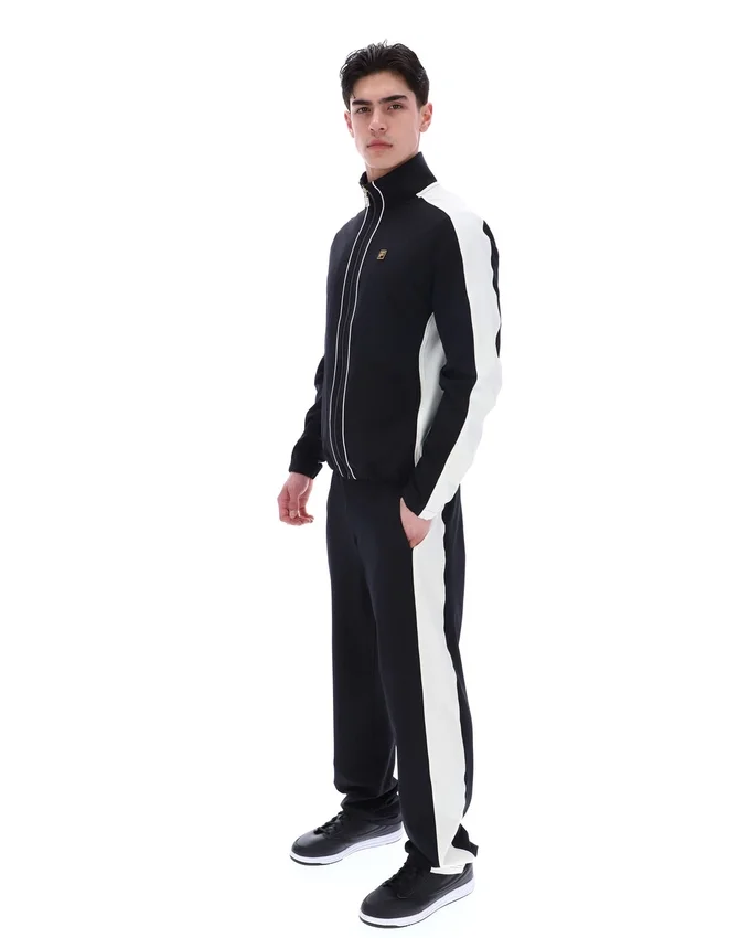 Black Lugo Tennis-Inspired Jacket