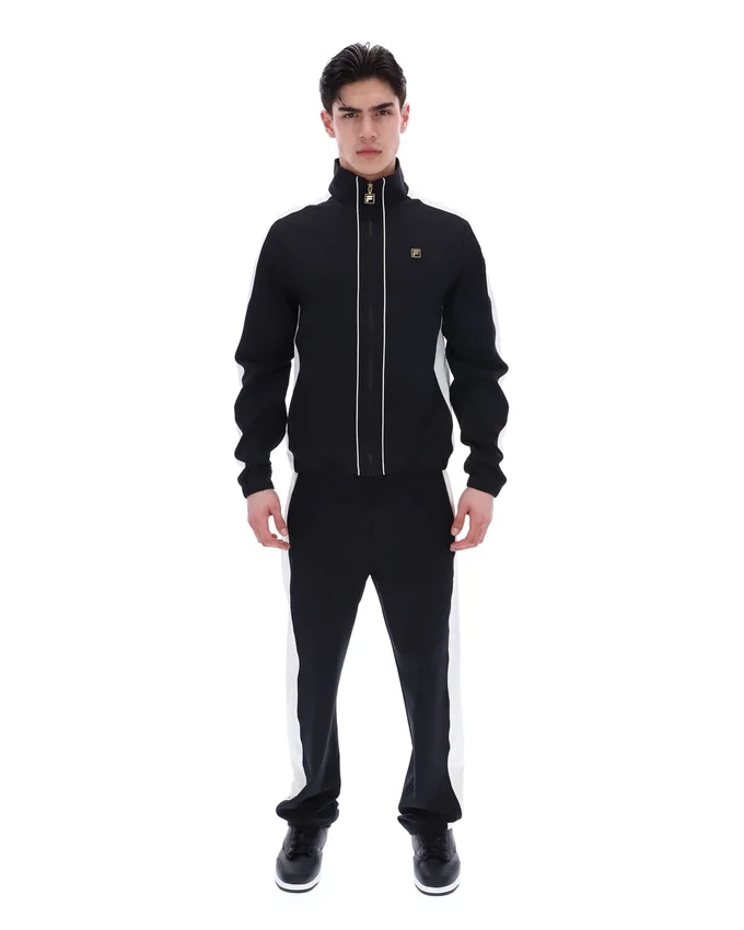 Black Lugo Tennis-Inspired Jacket