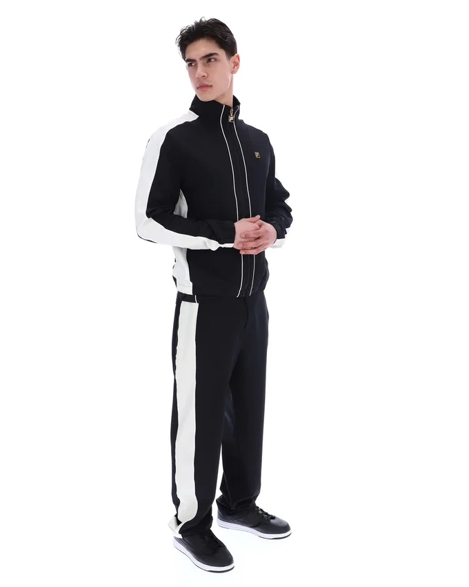 Black Lugo Tennis-Inspired Jacket