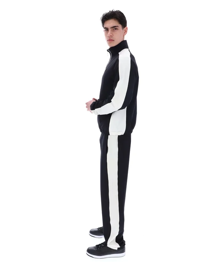 Black Lugo Tennis-Inspired Jacket