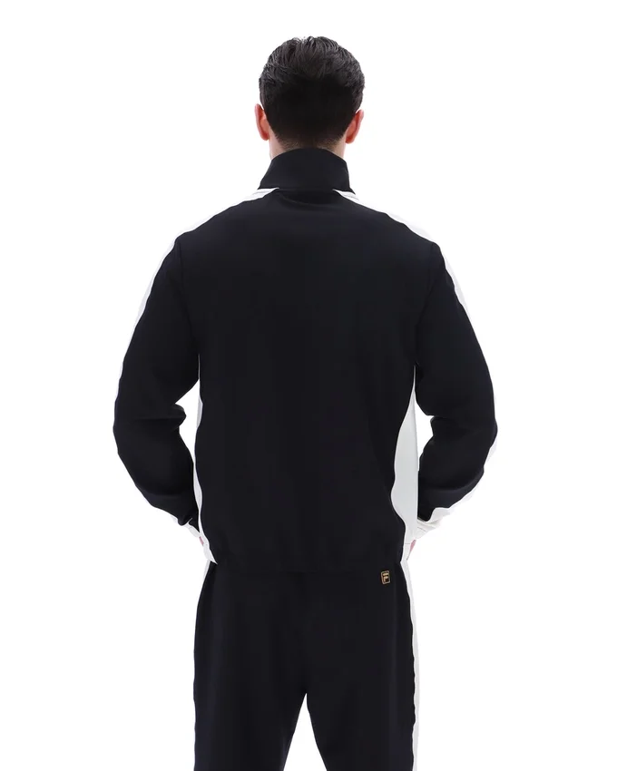 Black Lugo Tennis-Inspired Jacket