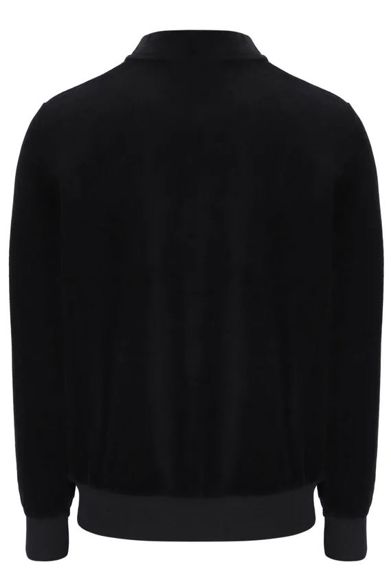 Black Malakai Striped Track Top