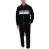 Black Malakai Striped Track Top