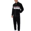 Black Malakai Striped Track Top