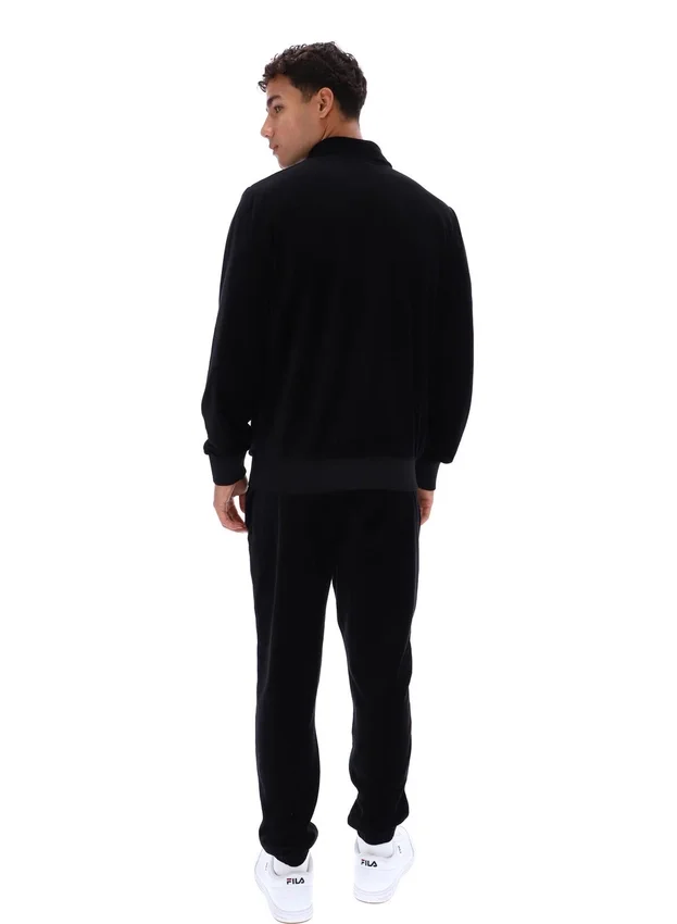 Black Malakai Striped Track Top