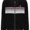 Black Malakai Striped Track Top
