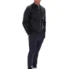 Black Malyk Archive Influence Faux Leather Jacket
