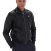 Black Malyk Archive Influence Faux Leather Jacket