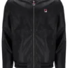 Black Malyk Archive Influence Faux Leather Jacket
