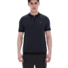 Black Marty Zip Polo