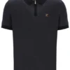 Black Marty Zip Polo