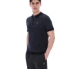 Black Marty Zip Polo