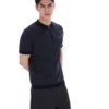 Black Marty Zip Polo