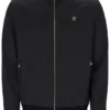 Black Mathers Herringbone Track Top