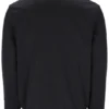 Black Mathers Herringbone Track Top