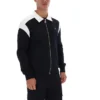 Black Morton Full Zip Jacket with Contrast Panels