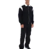 Black Morton Full Zip Jacket with Contrast Panels