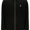 Black Nero Velour Track Top