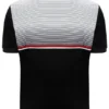 Black Paco Zip Up Velour Polo