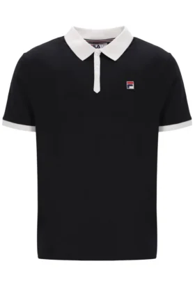 Black Panatta 2 Short Sleeve Polo