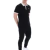 Black Panatta 2 Short Sleeve Polo