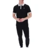 Black Panatta 2 Short Sleeve Polo