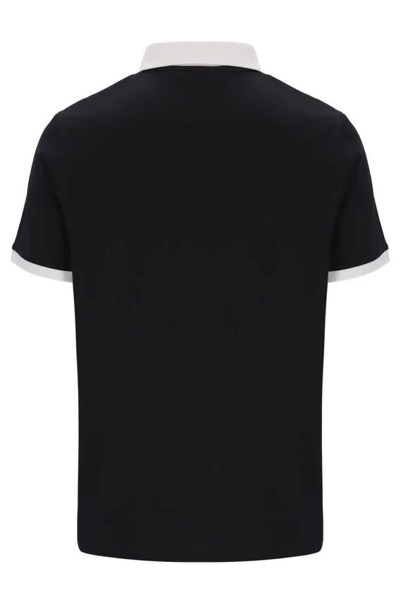 Black Panatta 2 Short Sleeve Polo