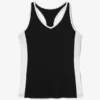 Black Pro Tennis Racerback Tank