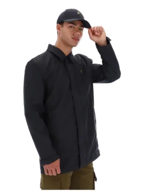 Black Sammy Full Zip Mac