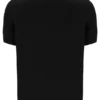 Black Sander Textured Knit Polo Shirt