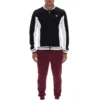 Black Settanta Baseball Track Top