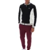 Black Settanta Baseball Track Top