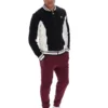Black Settanta Baseball Track Top