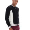 Black Settanta Baseball Track Top