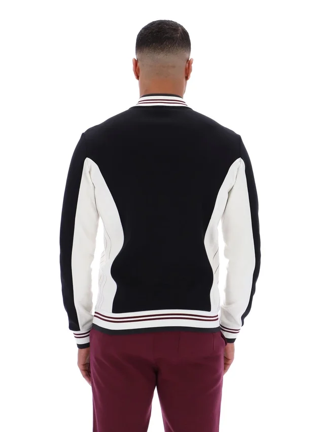 Black Settanta Baseball Track Top