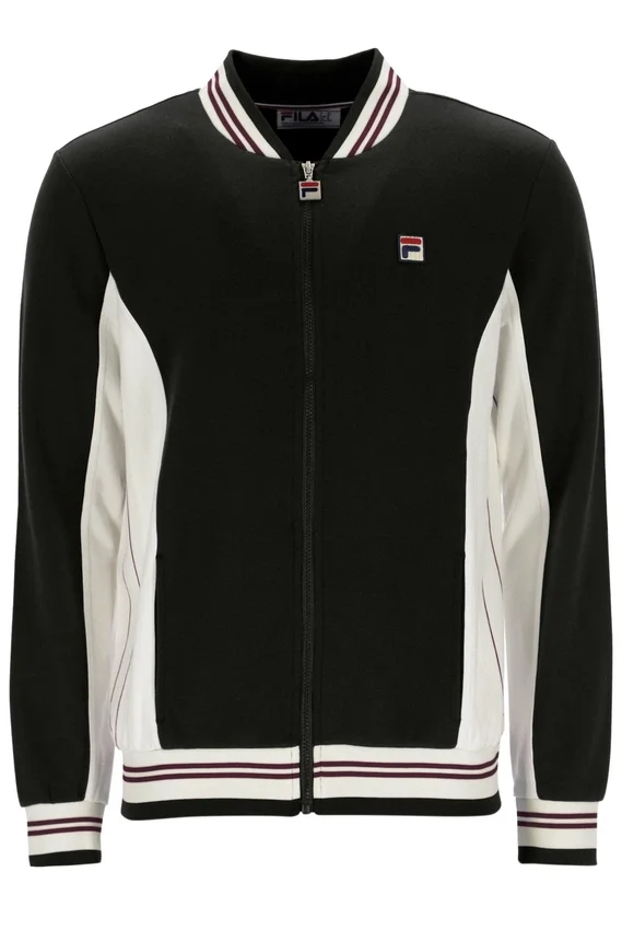 Black Settanta Baseball Track Top