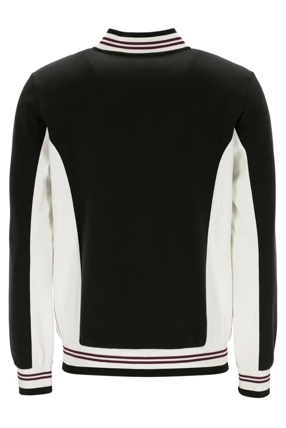 Black Settanta Baseball Track Top