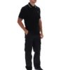 Black Soren 2 Polo Shirt with Tipping