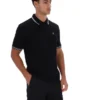 Black Soren 2 Polo Shirt with Tipping