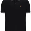 Black Soren 2 Polo Shirt with Tipping