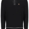 Black Sully Long Sleeve Polo Shirt