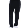 Black Tavis Contrast Stitch Straight Leg Jogger