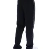 Black Tavis Contrast Stitch Straight Leg Jogger