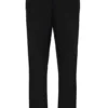Black Tavis Contrast Stitch Straight Leg Jogger