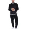 Black Tie Breaker Funnel Neck Jacket