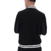 Black Tie Breaker Funnel Neck Jacket